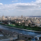 Вид на Москву с башни Москва Сити